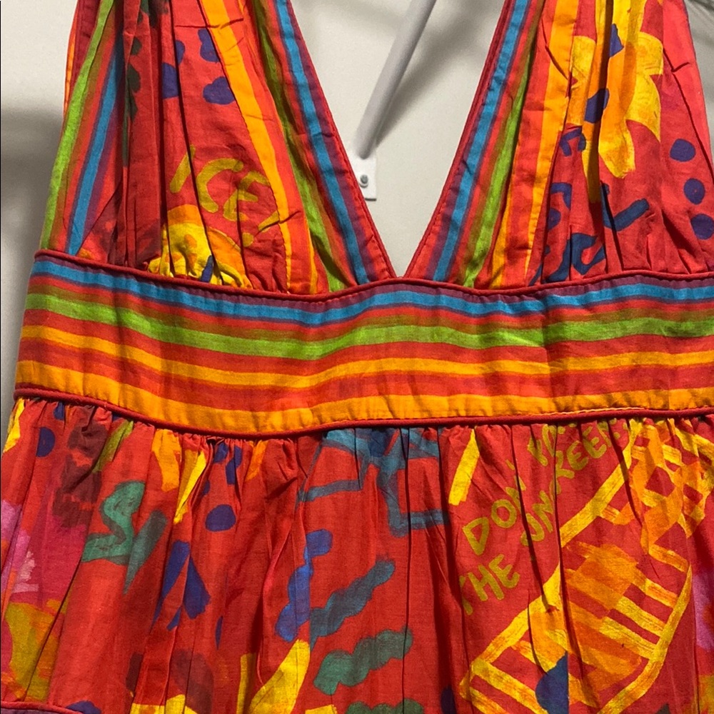 FARM Rio Orange Dress - Picture 2 of 4